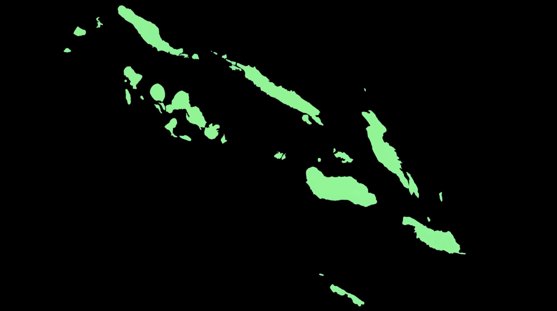 Solomon Islands map
